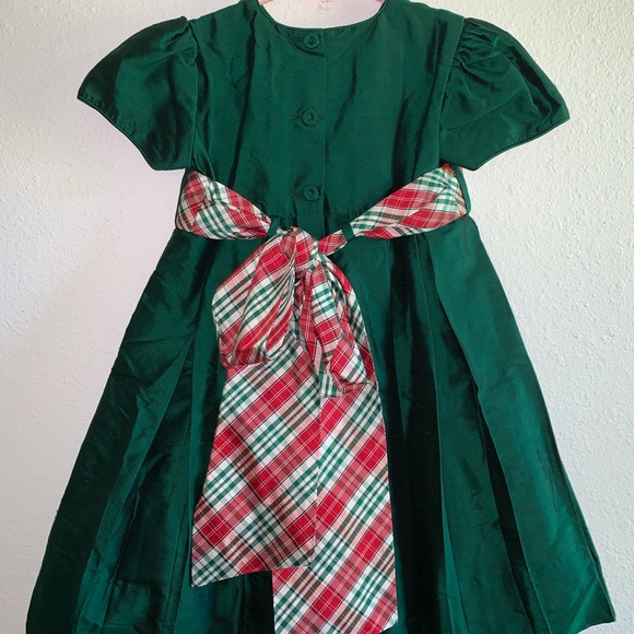 100% silk strasburg heirloom dress - Picture 3 of 3